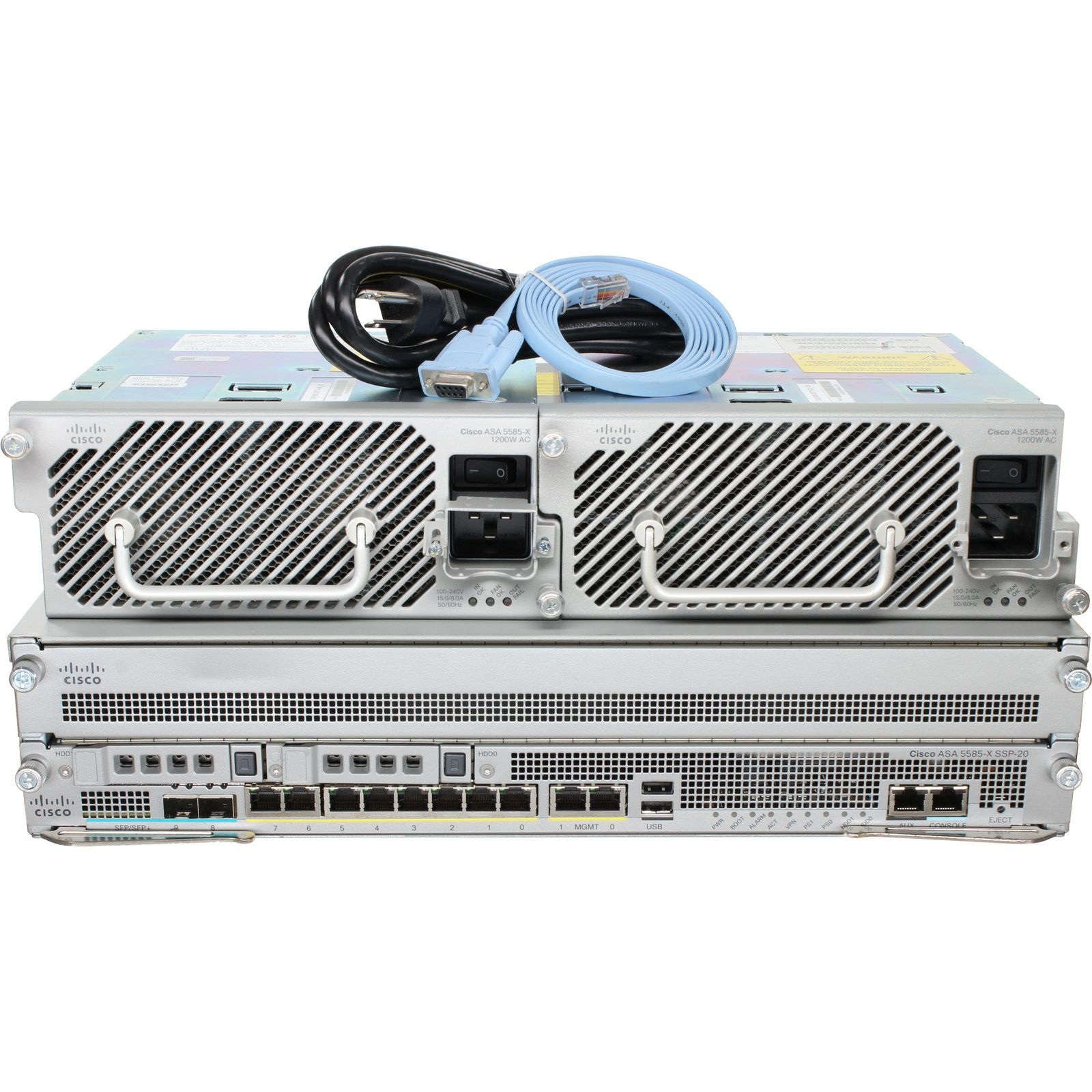 Cisco ASA5585-S20X-K9 8P 1GbE 2P SFP+ ASA5585-SSP-20 Sec Appliance