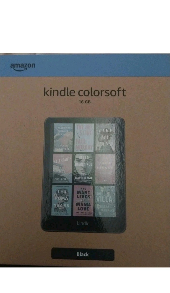 Brand New - Amazon Kindle Colorsoft 16GB Wi-Fi 7" Model SA58CB- Black