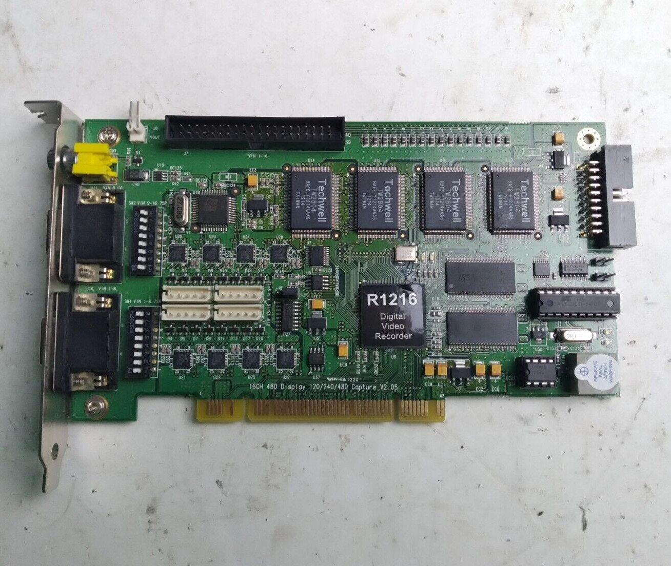 Techwell TW2804 PCI Capture Card | Card Only
