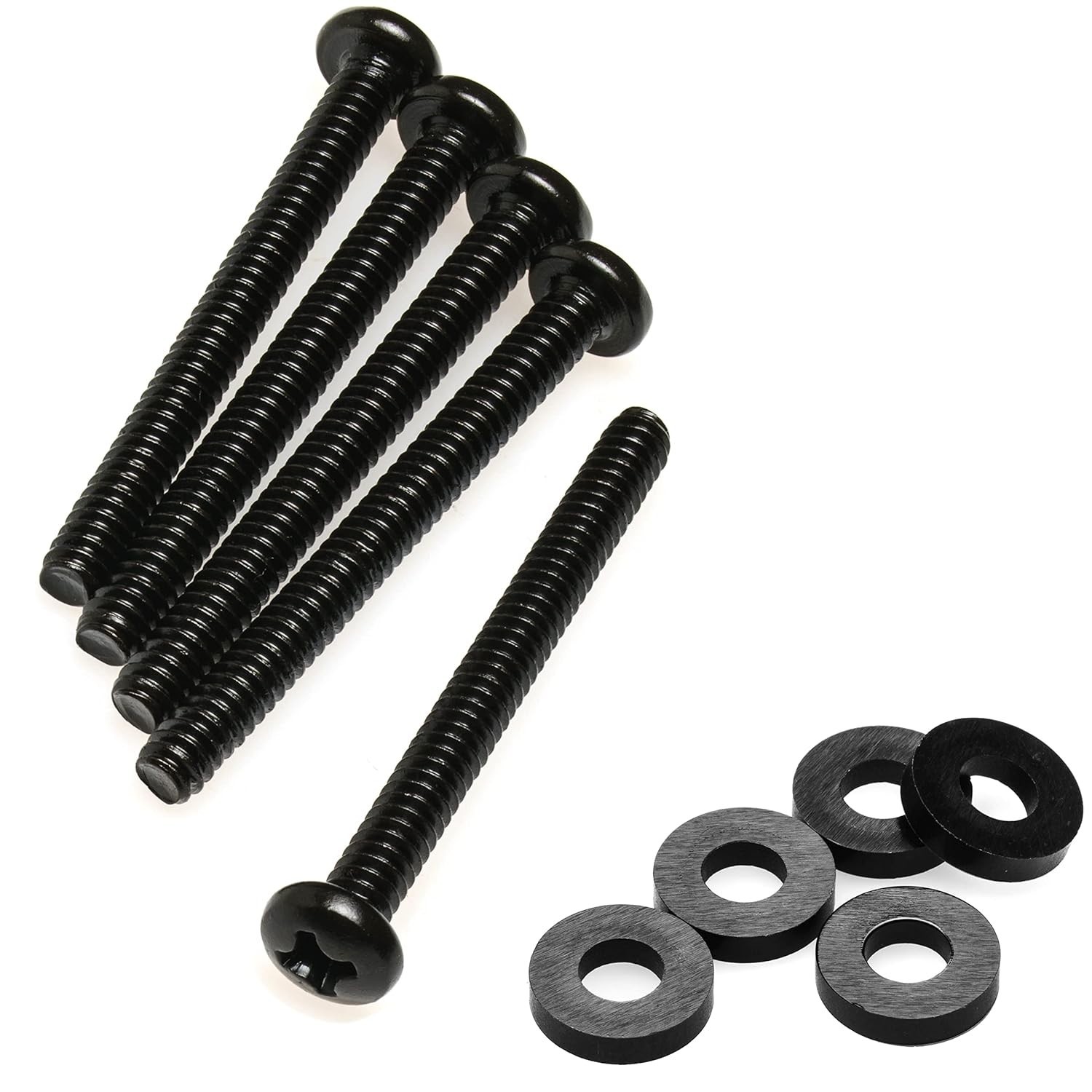 CRJ 6-32 UNC Extra Long 1-3/8" 34mm Radiator Fan Screws 20PCS for 25mm Fans