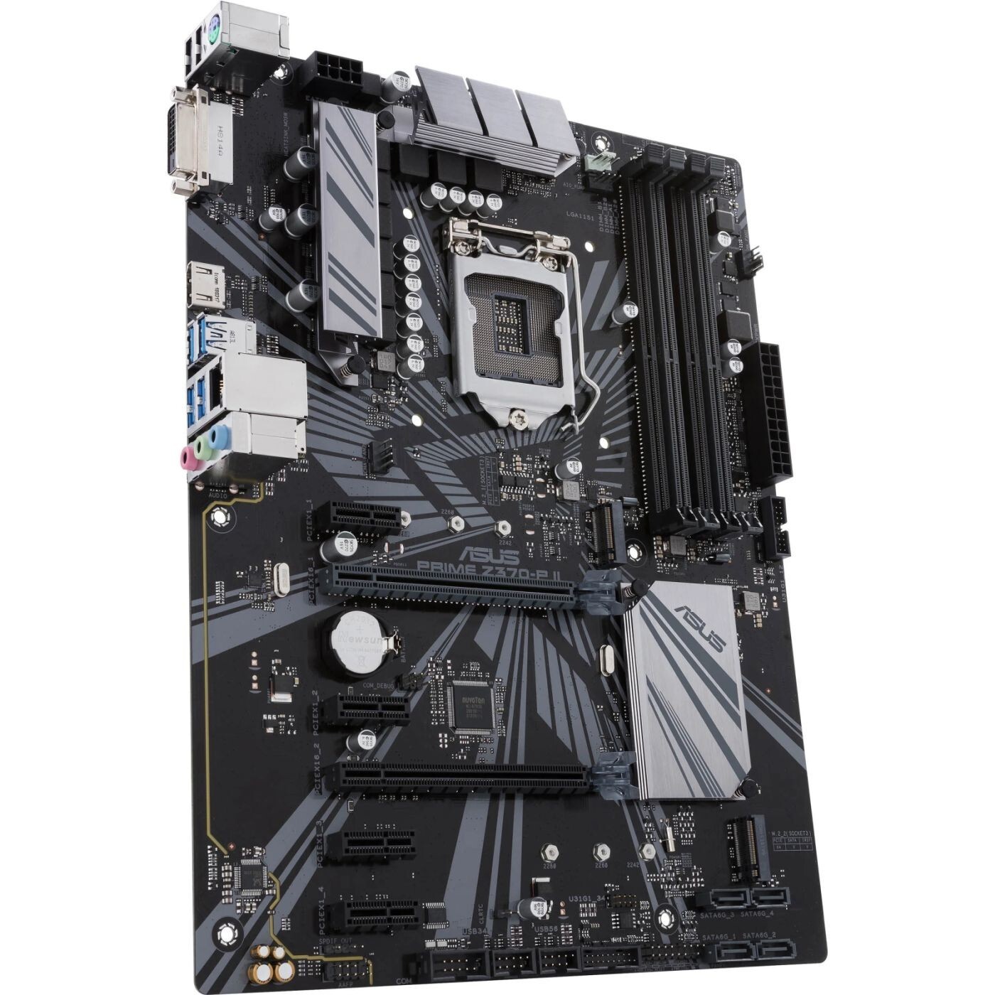 ASUS Prime Z370-P Motherboard for Intel LGA 1151, Supports DDR4 RAM & I/O Shield
