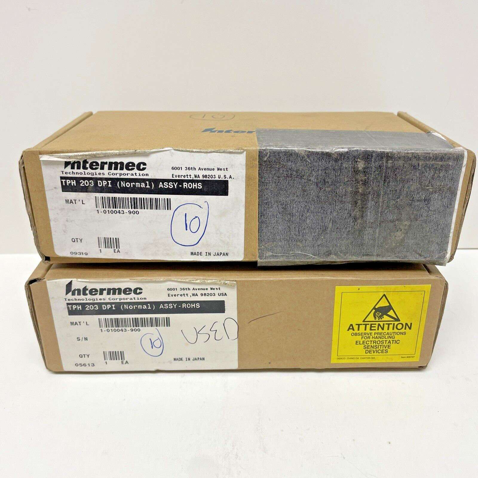 Lot 2 Intermec THP 1-010043-900  *For Parts Not Working*