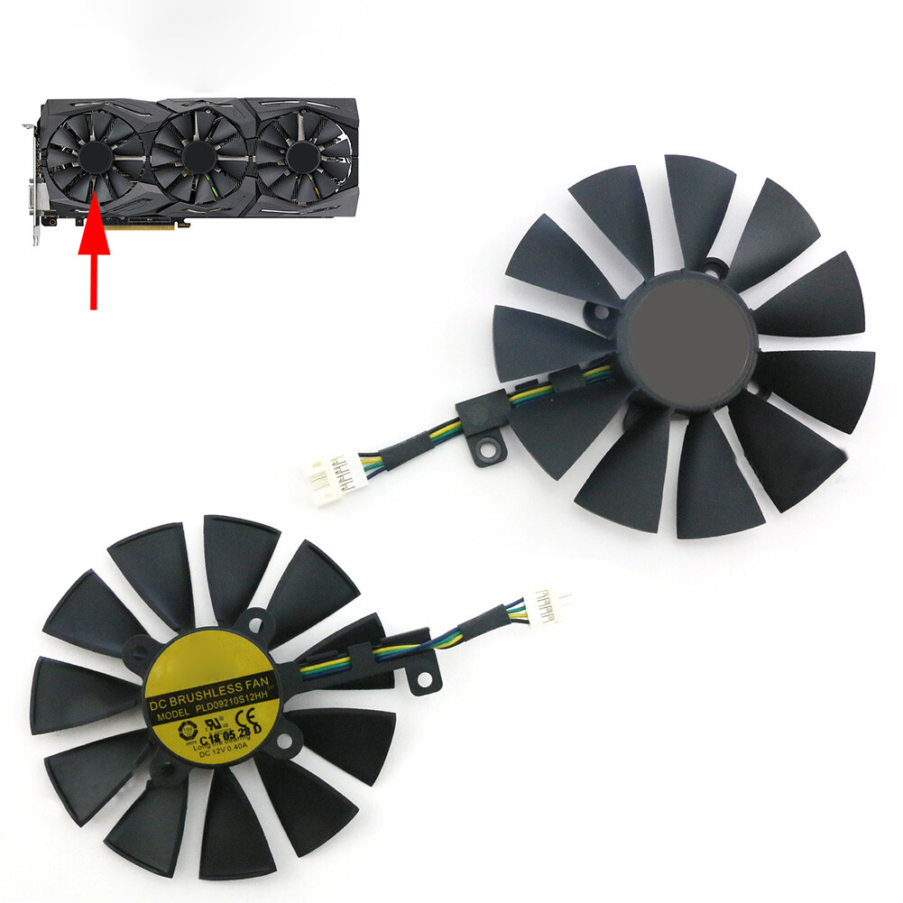 For ASUS GTX1080ti 1080 1070ti 1070 1060 ROG-STRIX Graphics Card Cooling fan