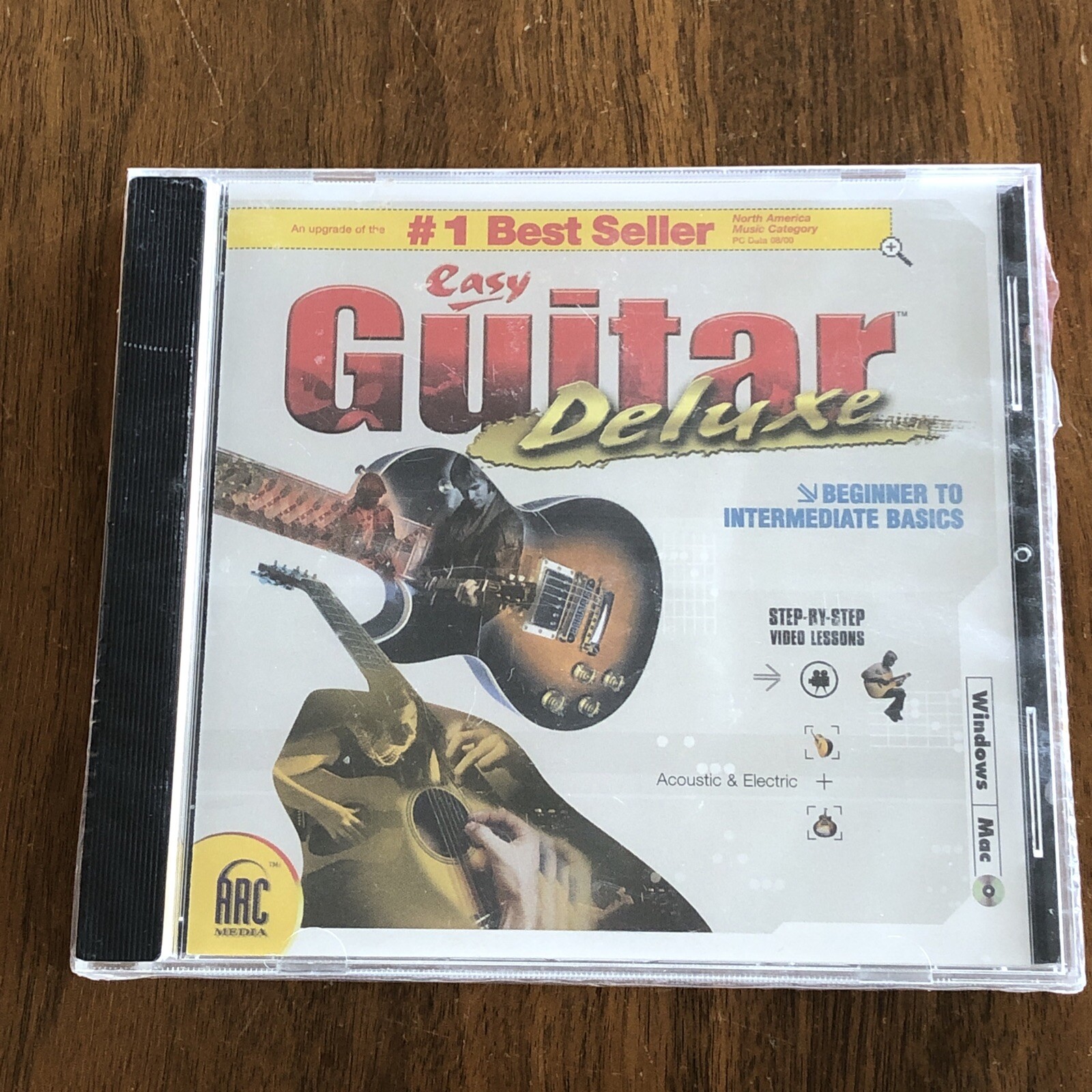 Easy Guitar Deluxe (PC CD-ROM Mac, 2003) NEW