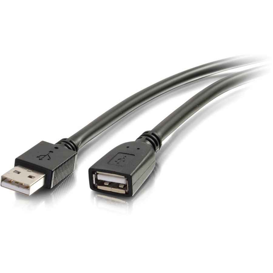 C2G 16ft USB Active Extension Cable - USB A to USB A Extension Cable - USB 2.0 -