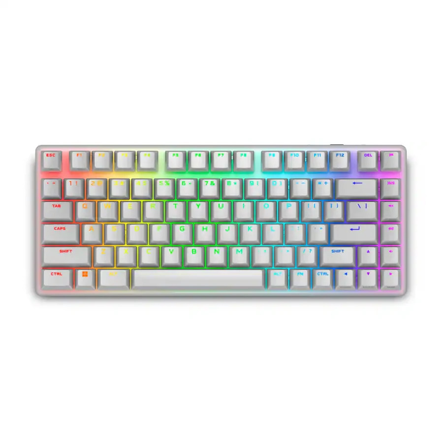 Alienware Pro 75% Wireless Mechanical Gaming Keyboard RGB Lunar Light - READ