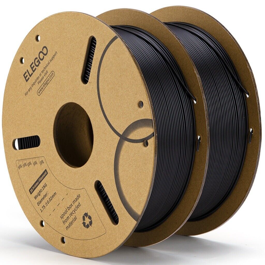 ELEGOO PLA 3D Printer Material 1.75mm 2KG/4.4LB Filament For FDM 3D Printer LOT