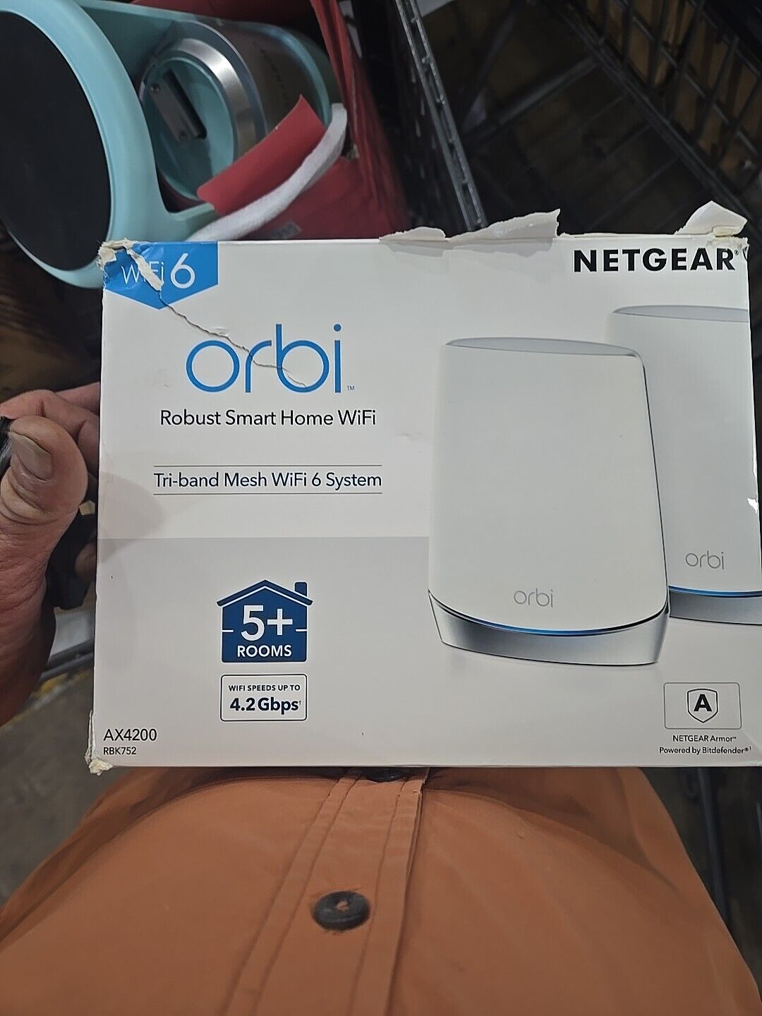 NETGEAR RBK753S Orbi WiFi 6 System Router