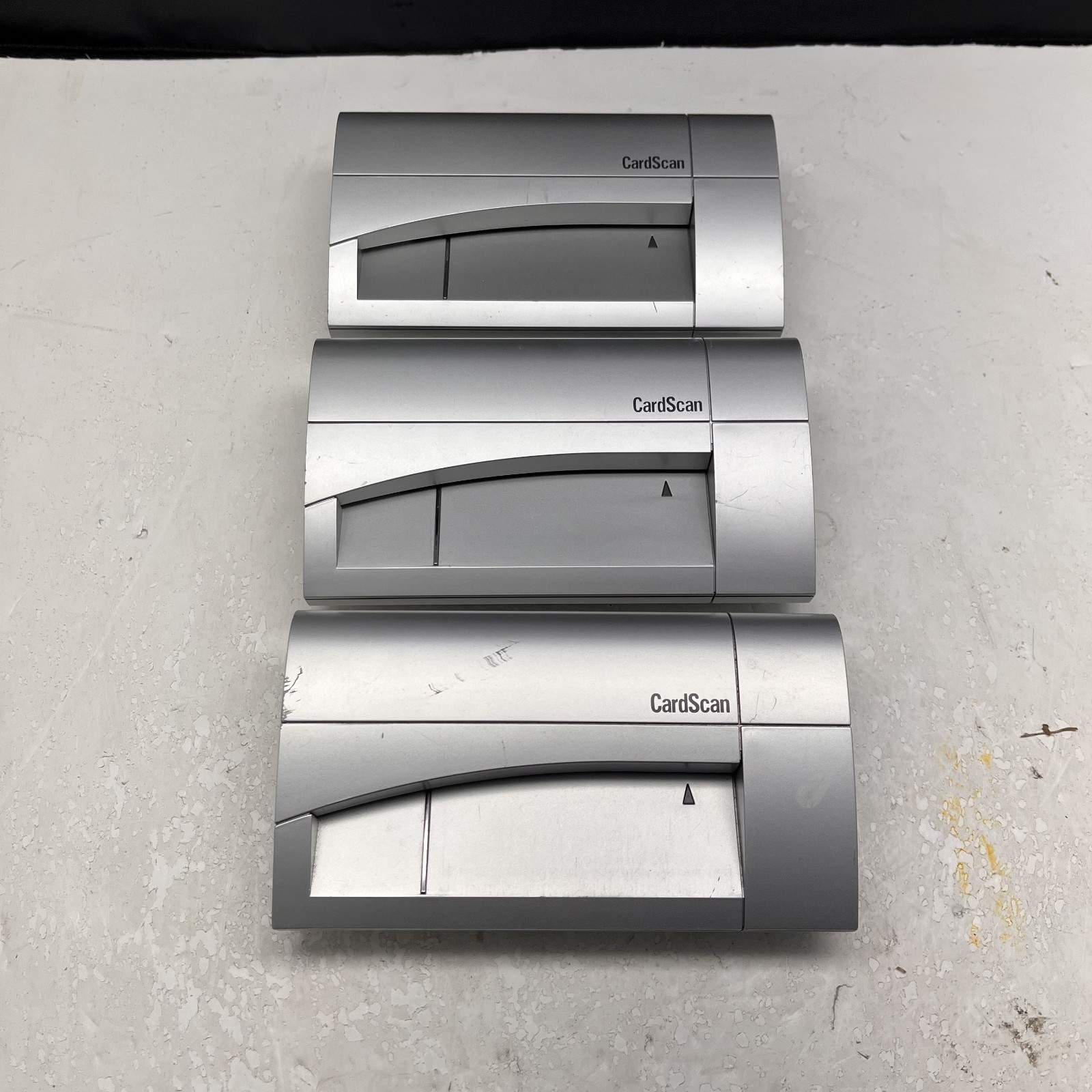 CardScan 800c Business Card Portable Scanners With Mini USB Sold As Is Lot Of 3