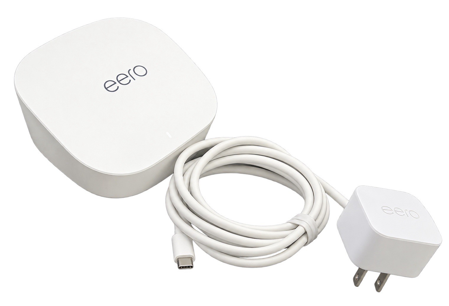 eero 6 Wi‑Fi 6 Dual-Band Mesh Router 900 Mbps White 2-Port LAN J010001
