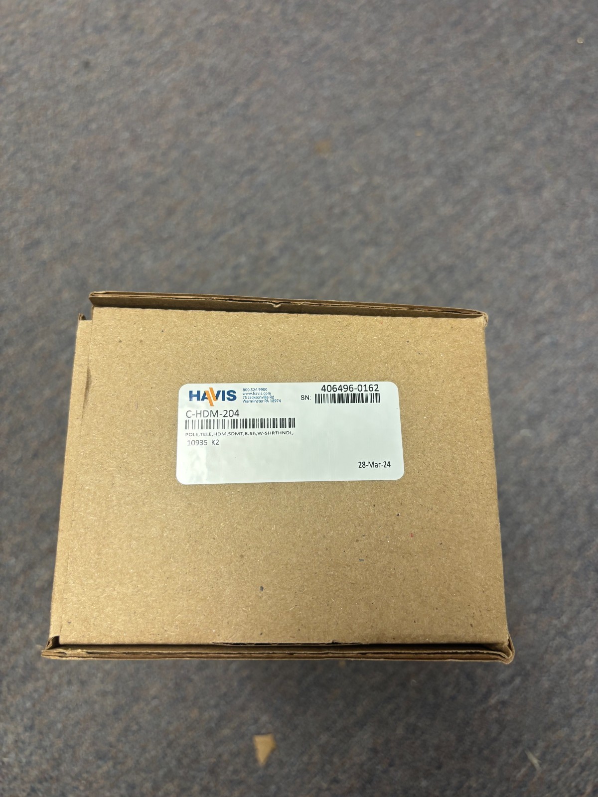 Havis Console Telescoping Pole C-HDM-204