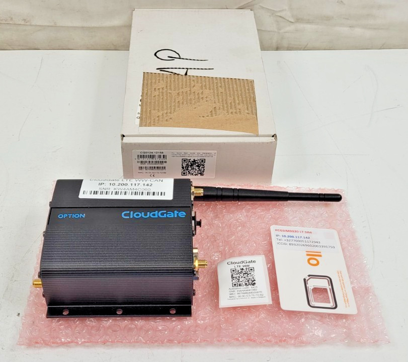 CloudGate LTE WW 4.0 LTE Cat 4 Modem CG0124-12158