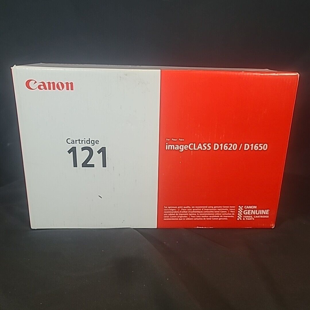 Canon 121 Black Standard Yield Toner Cartridge Genuine (3252C001) New Sealed Box