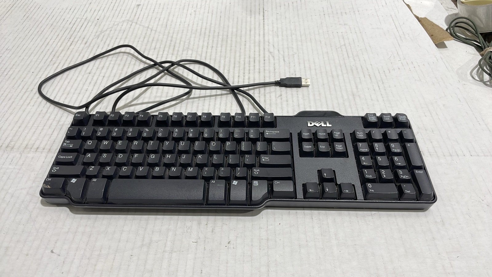 Dell SK-8115 Full Size Desktop PC RT7D50 DP/N 0W7658 USB Wired Keyboard Black