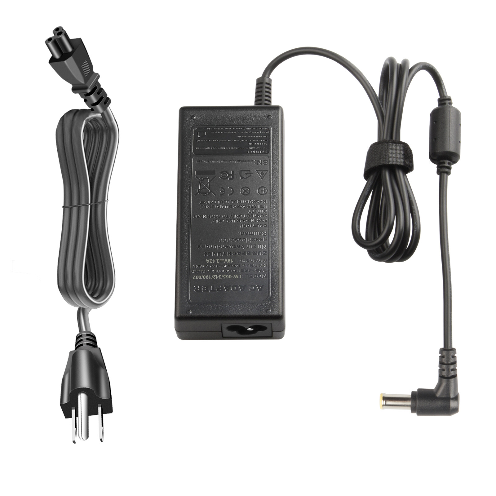 For Intel NUC Kit NUC6CAYH NUC6CAYS Mini PC 65W AC Adapter Power Supply Cord
