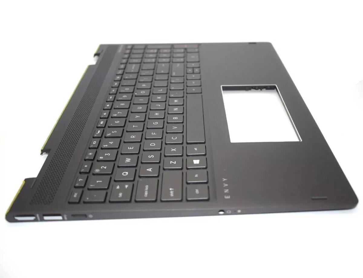 Backlit US Keyboard Upper Case 924335-001 for HP X360 15M-BQ 15-BP TPN-W127 New