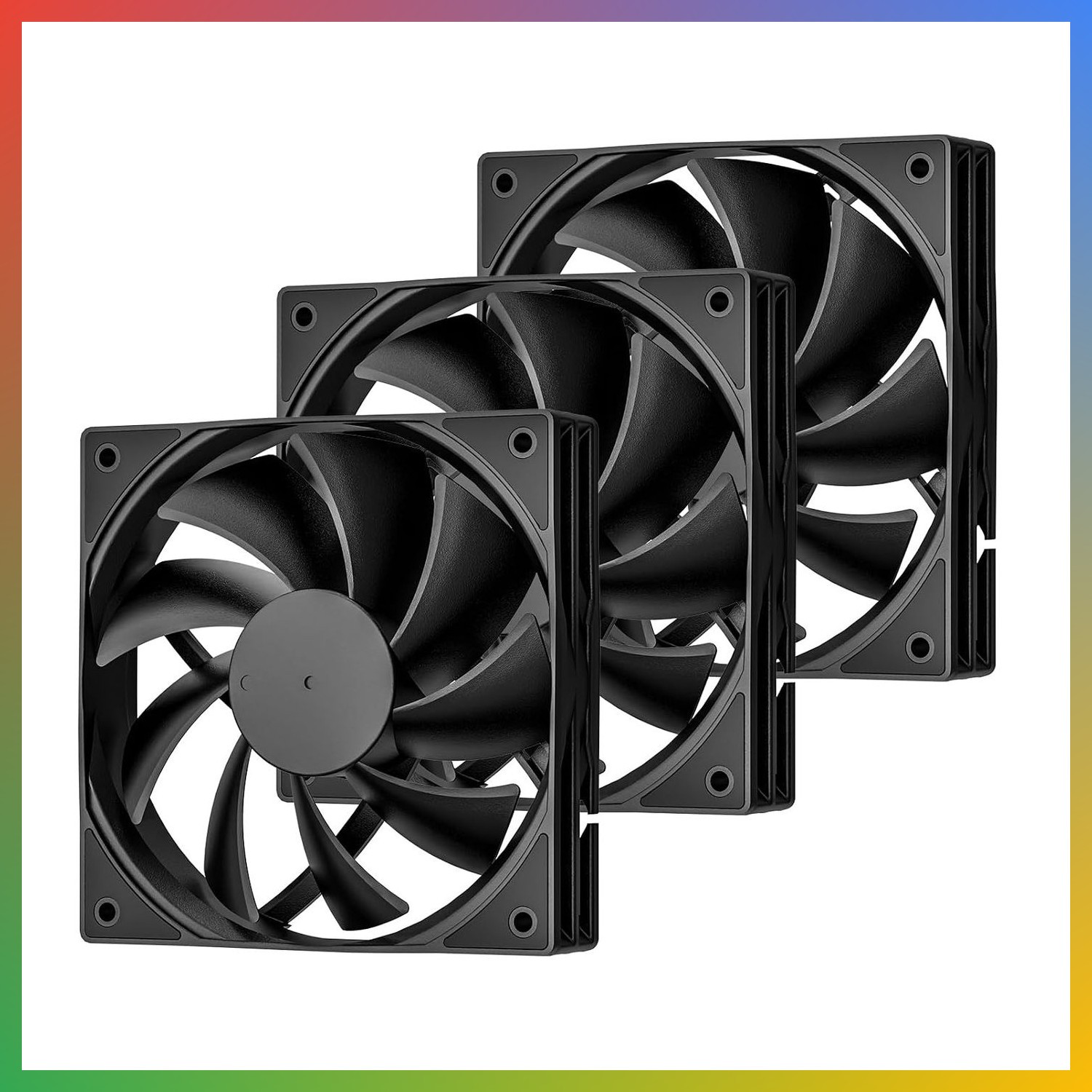 Computer Case Fan 120mm High Performance Low Noise Hydraulic Bearing 3 Pin