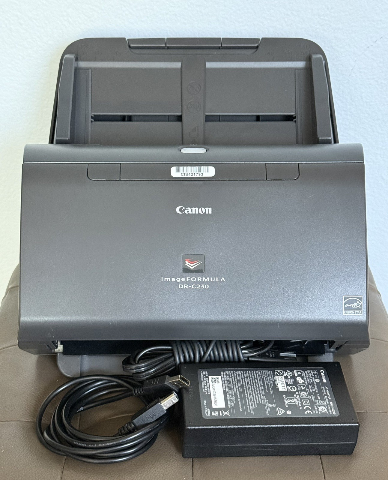 Canon imageFORMULA DR-C230 High-Speed Sheetfed Scanner TESTED W/ AC Adapter