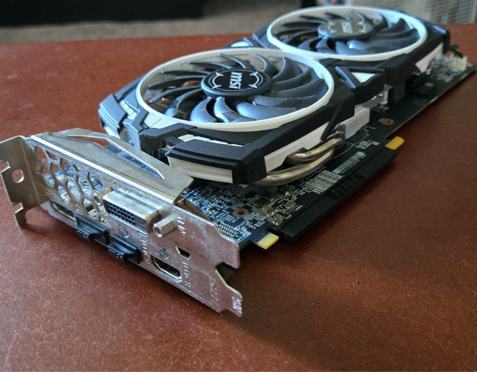 MSI Radeon RX 580 8GB Graphics Card. Used.
