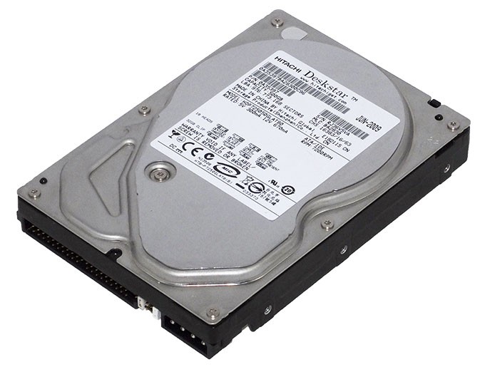 HARD DRIVE HITACHI DeskStar P7K500 HDP725050GLAT80 500GB 7.2K 8MB ATA 3.5'