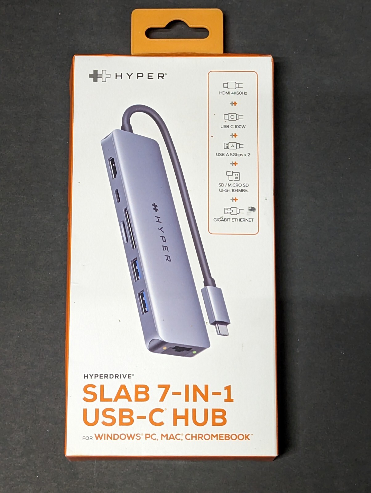 Hyperdrive Slab 7n1 USB C Hub