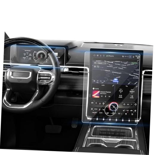 2 Pack Screen Protector for 2024 2025 2026 Sierra EV 2024 2025+ GMC Sierra