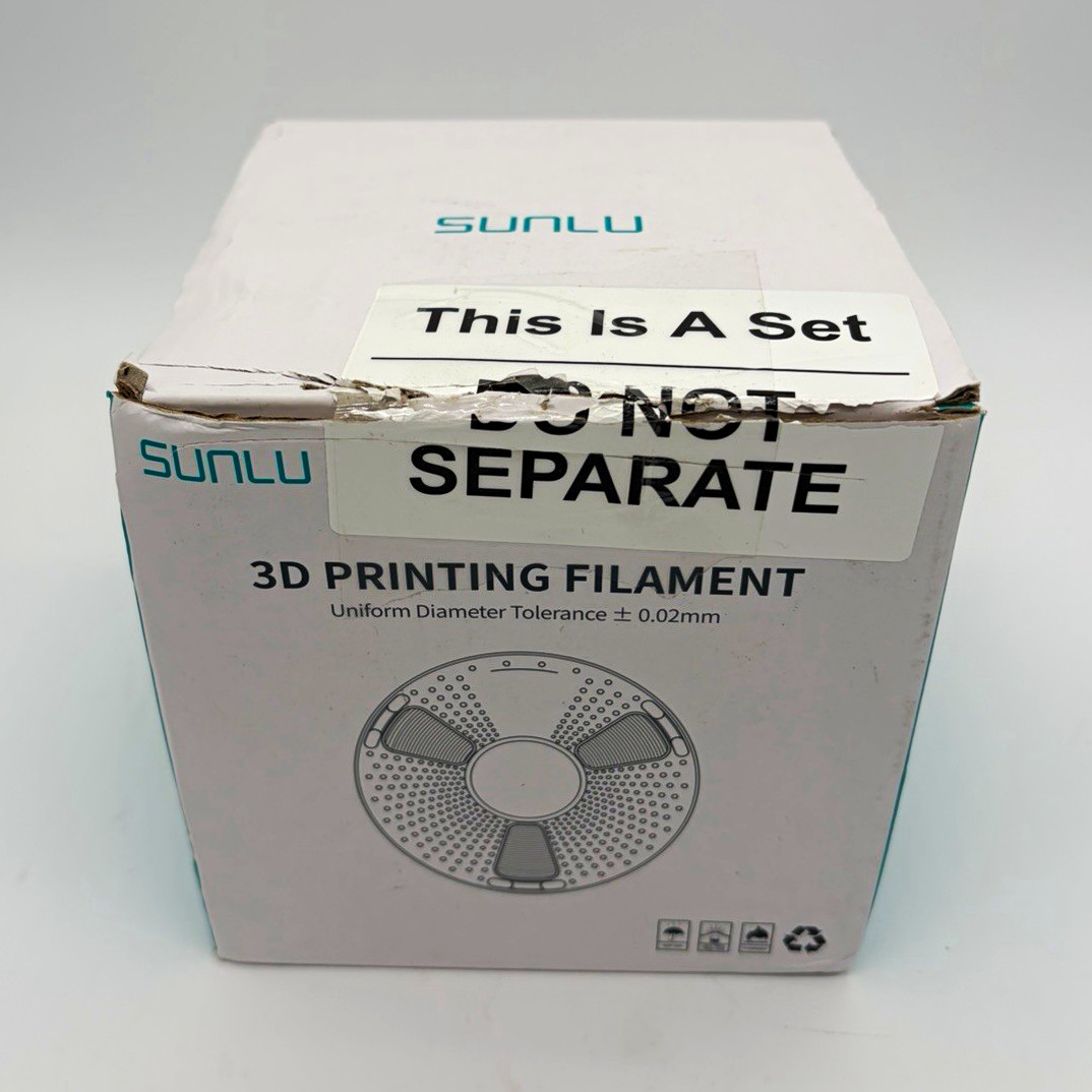 SUNLU Silk PLA+ 3D Printer Filament Bundle 1.75mm | 4 Pack (250g/ea) Color Shift