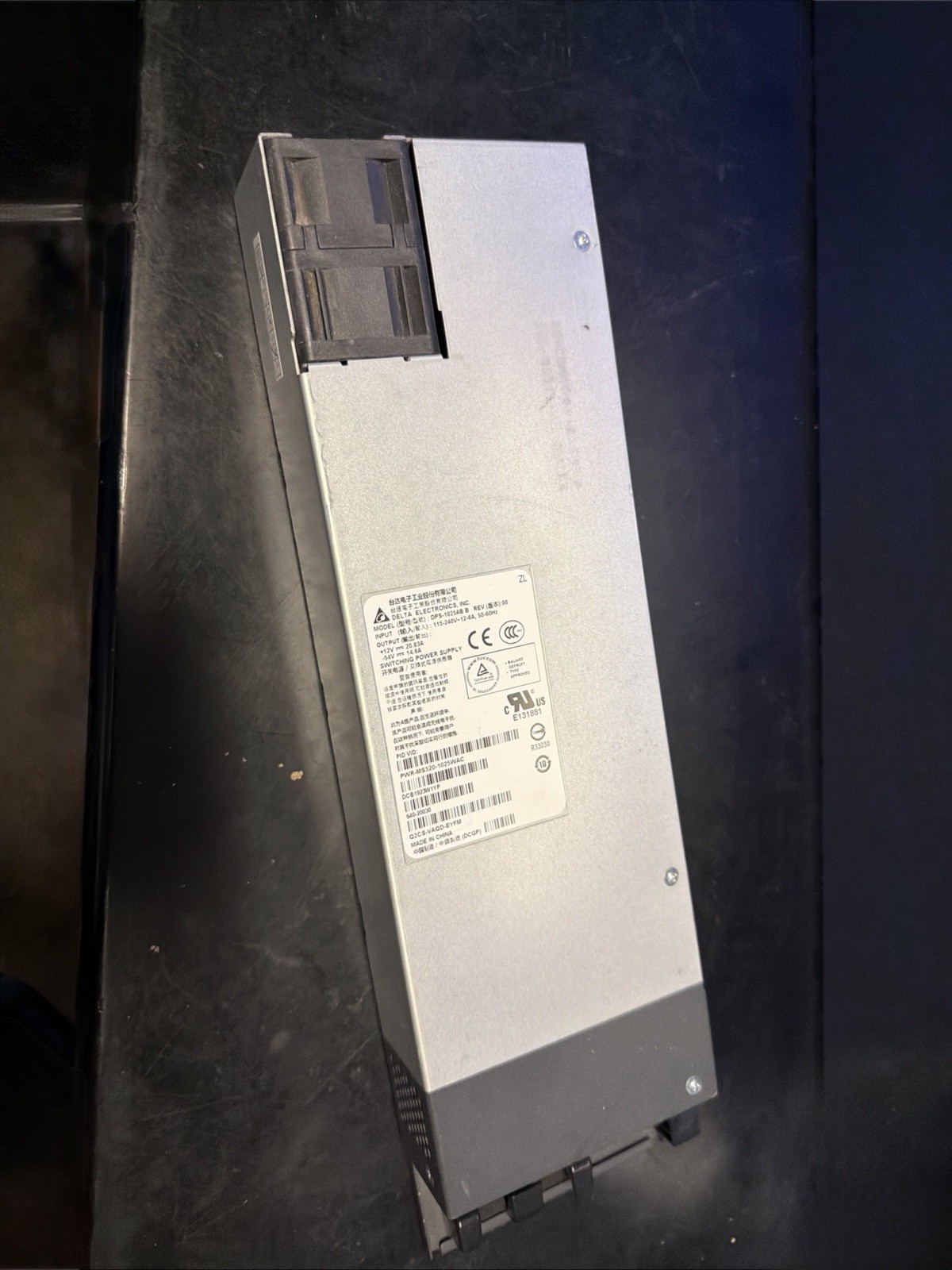 Delta Electronics (Cisco Meraki) DPS-1025AB B 1025W Power Supply Unit