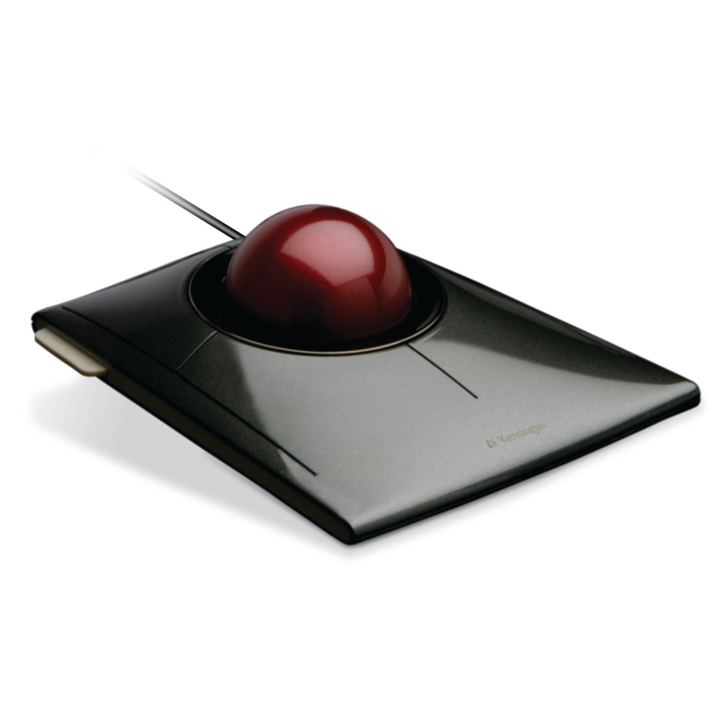 Kensington Black Input Mouse Low Profile Ergonomic Design Precision Control
