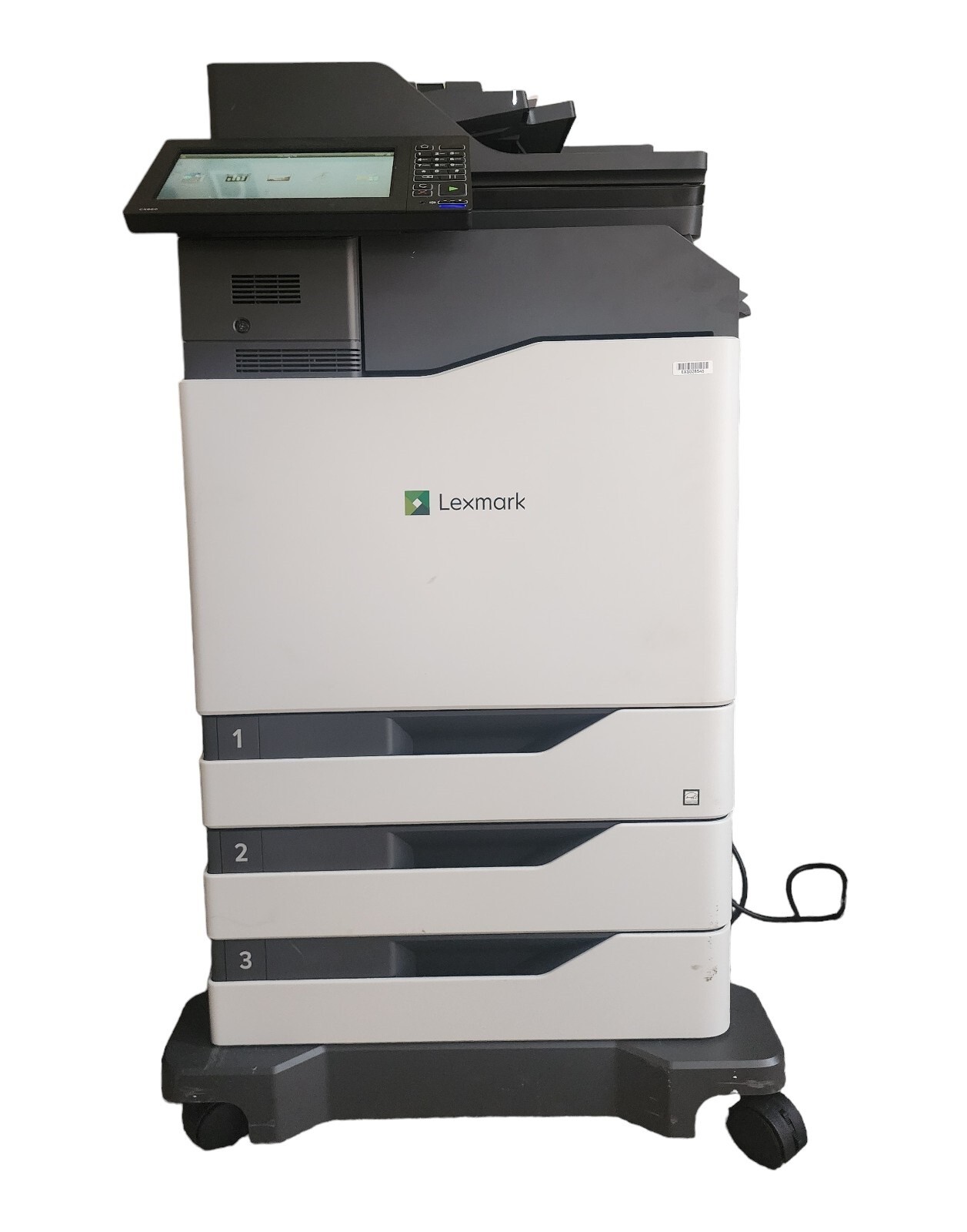 Lexmark CX860 Color Laser MFP Copier Scanner Duplex 55PPM 1200 Pages