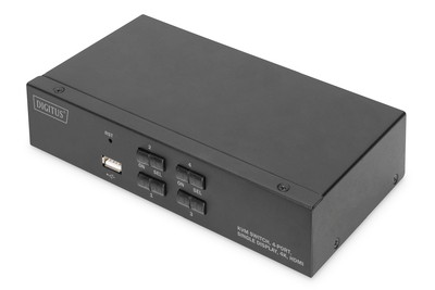 DS-12880 DIGITUS KVM Switch 4-Port Single Display 4K HDMI® ~D~