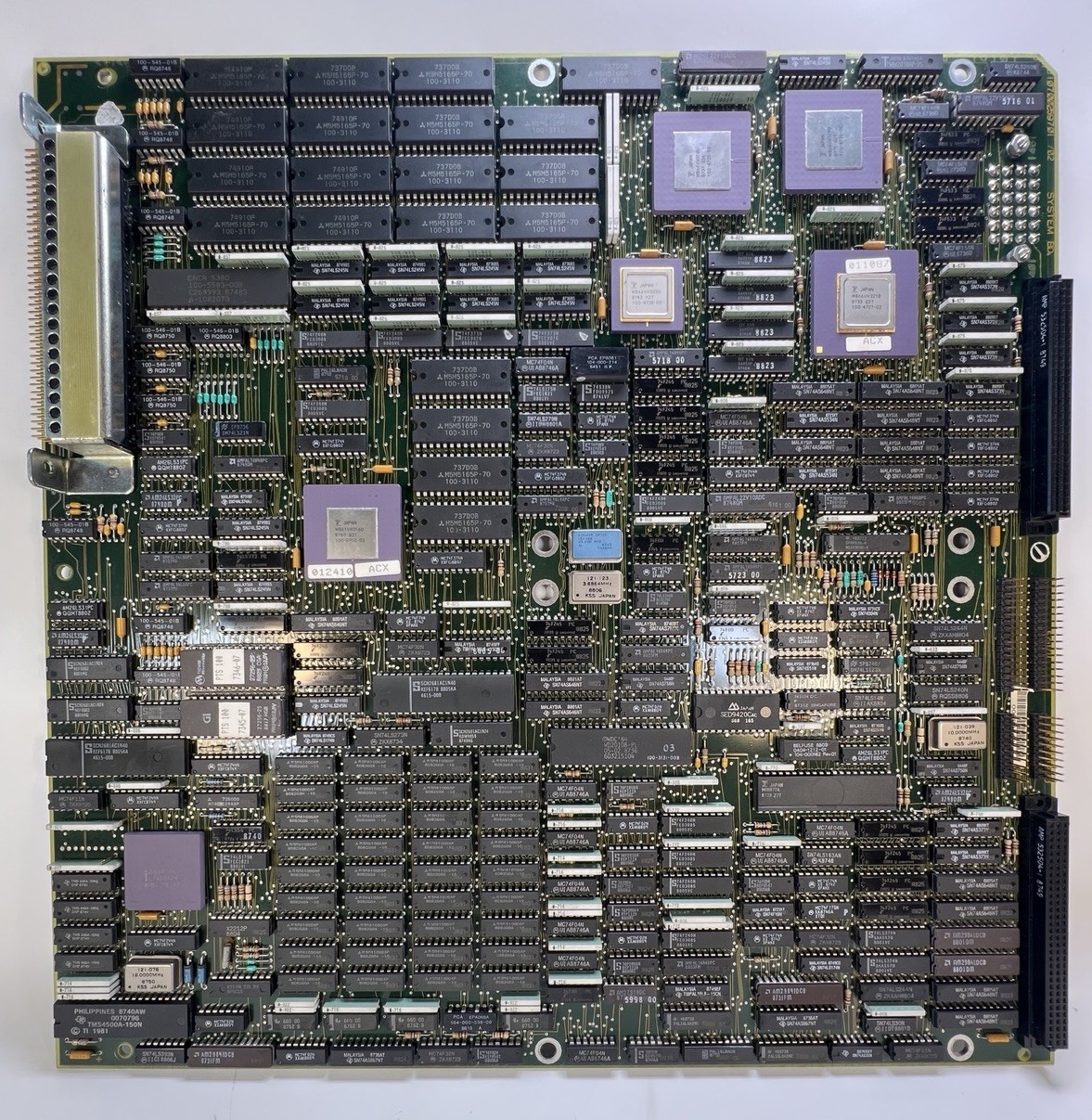 Vintage Data General System Board PCB Computer Board Untested As Is 1986