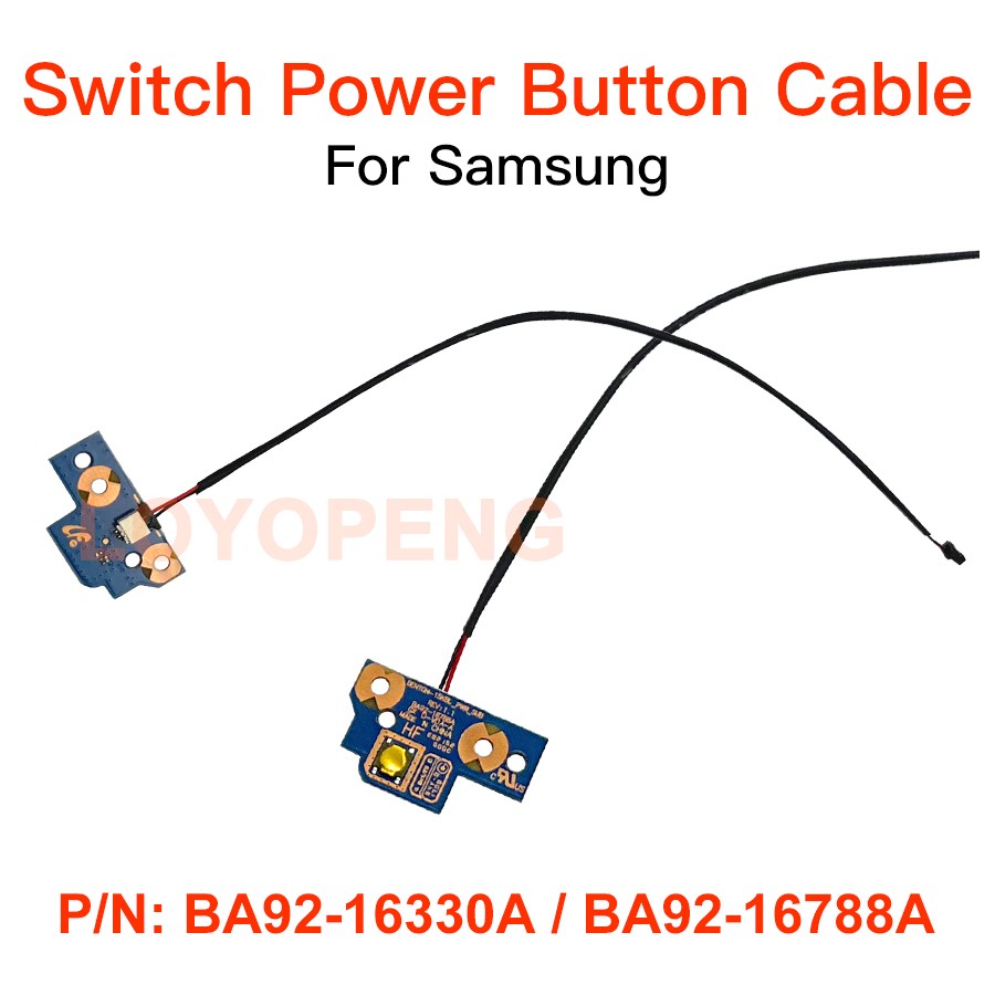 For Samsung NP300E5K NP300E5M NP300E5L NP3500EL Switch Power Button Board Cable