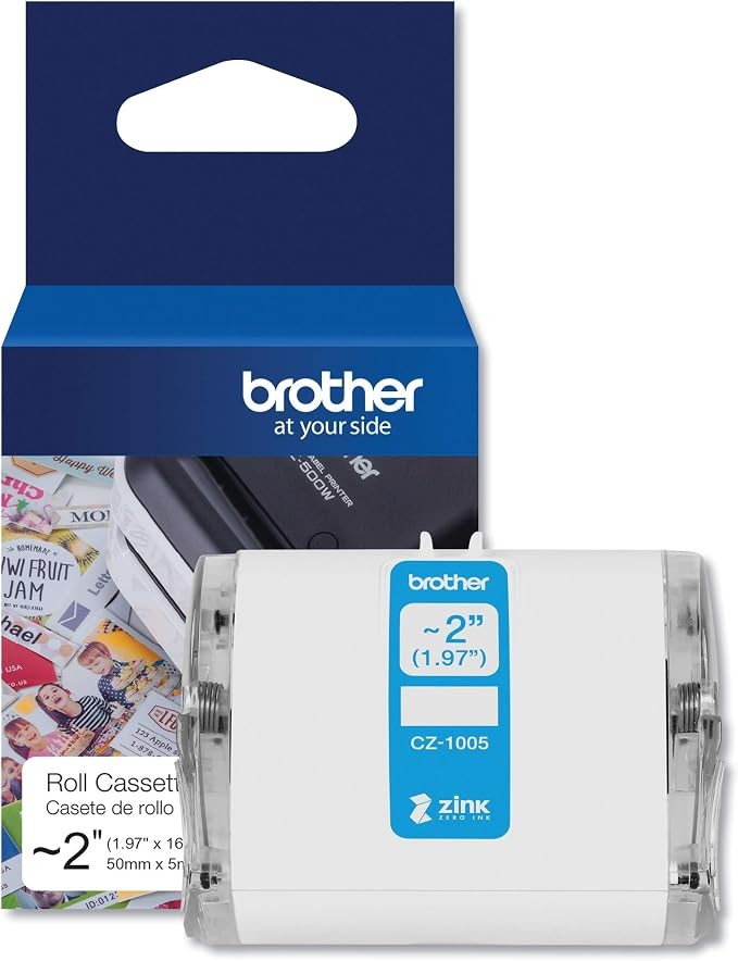 Brother VC-500W / CZ-1005 Thermal Color Label Printer roll cassette For Printer