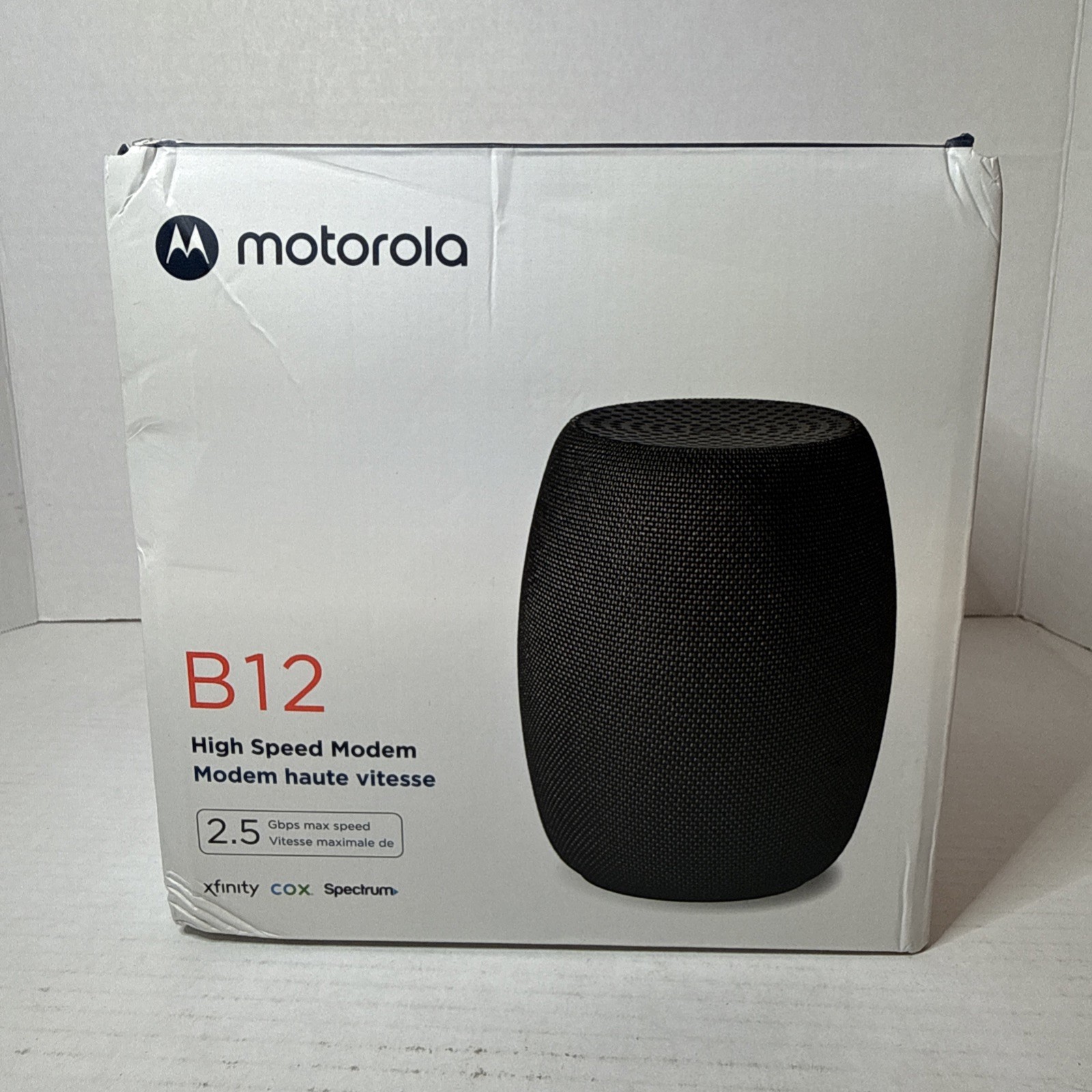 Motorola B12 DOCSIS 3.1 High Speed Cable Modem 2.5Gbps Xfinity Cox Spectrum
