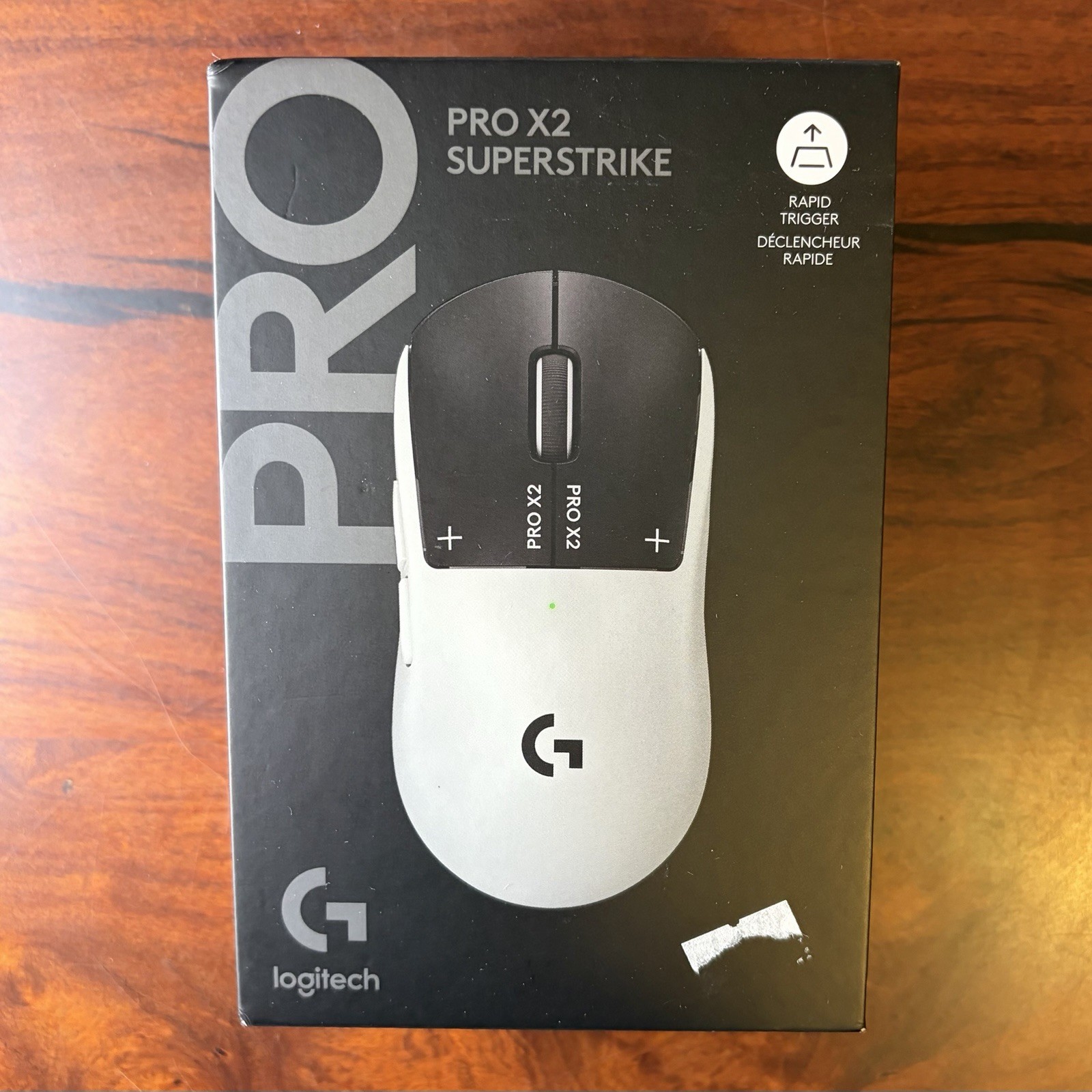 Logitech Pro X2 Superstrike Lightspeed Wireless Gaming Mouse New Sealed