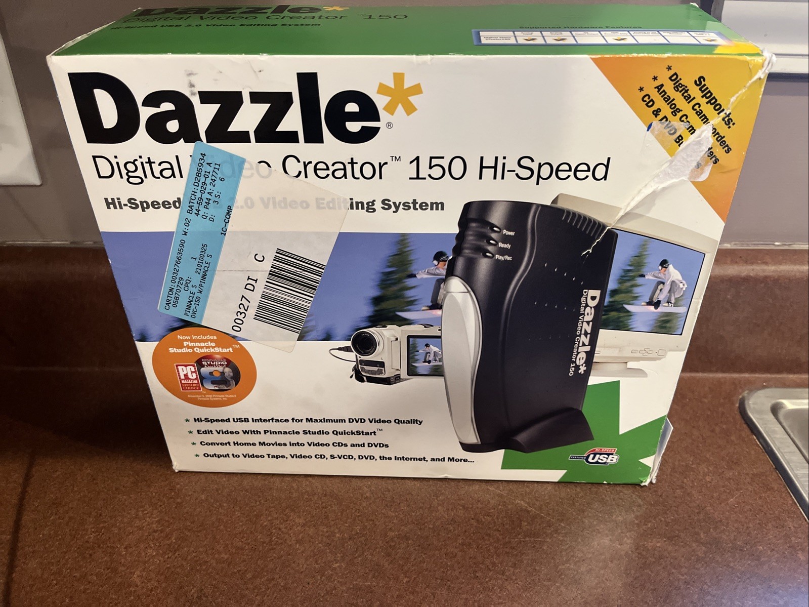 Dazzle Digital Video Creator 150 Hi-Speed USB 2.0 Video Editing System