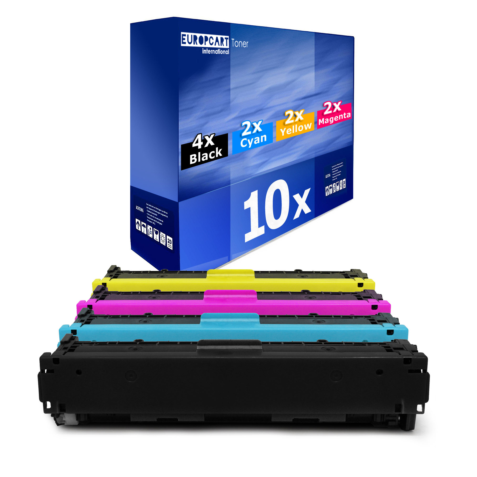 10x Eurotone Compatible Laser Toner Cartridge for HP CP-1528 CP-1527 CM-1416