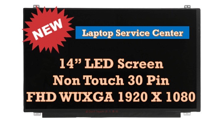 14.1" FHD LCD Screen Panel SL140PM49D1855-C00 SL1400349BC1855-01-A00 Gateway