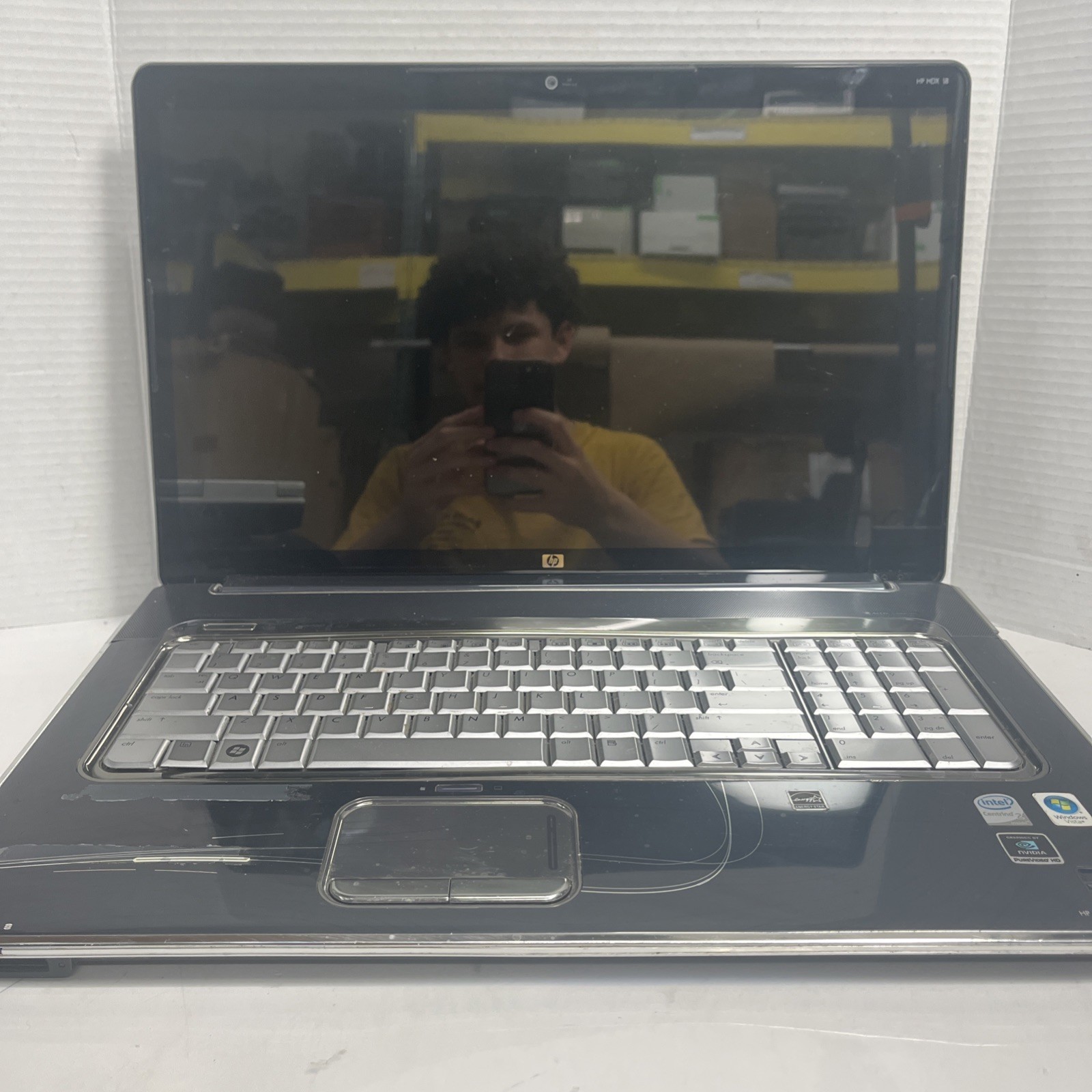 HP HDX18 18.4” Intel Core2Duo P8400 2.26GHz 2GB DDR2 RAM No HDD/OS Blu-Ray #69