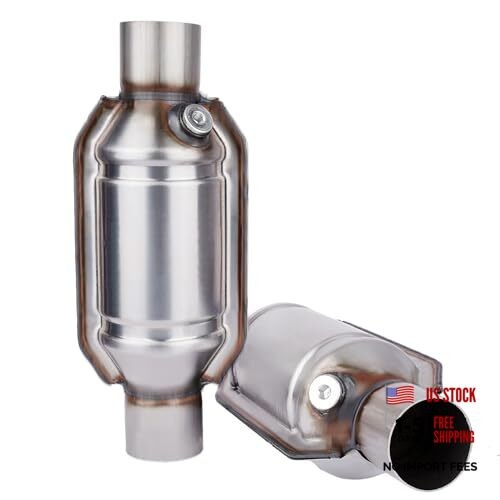 2.25" Universal Catalytic Converter, 2.25 Inch Inlet/Outle Cat 2.25 inch