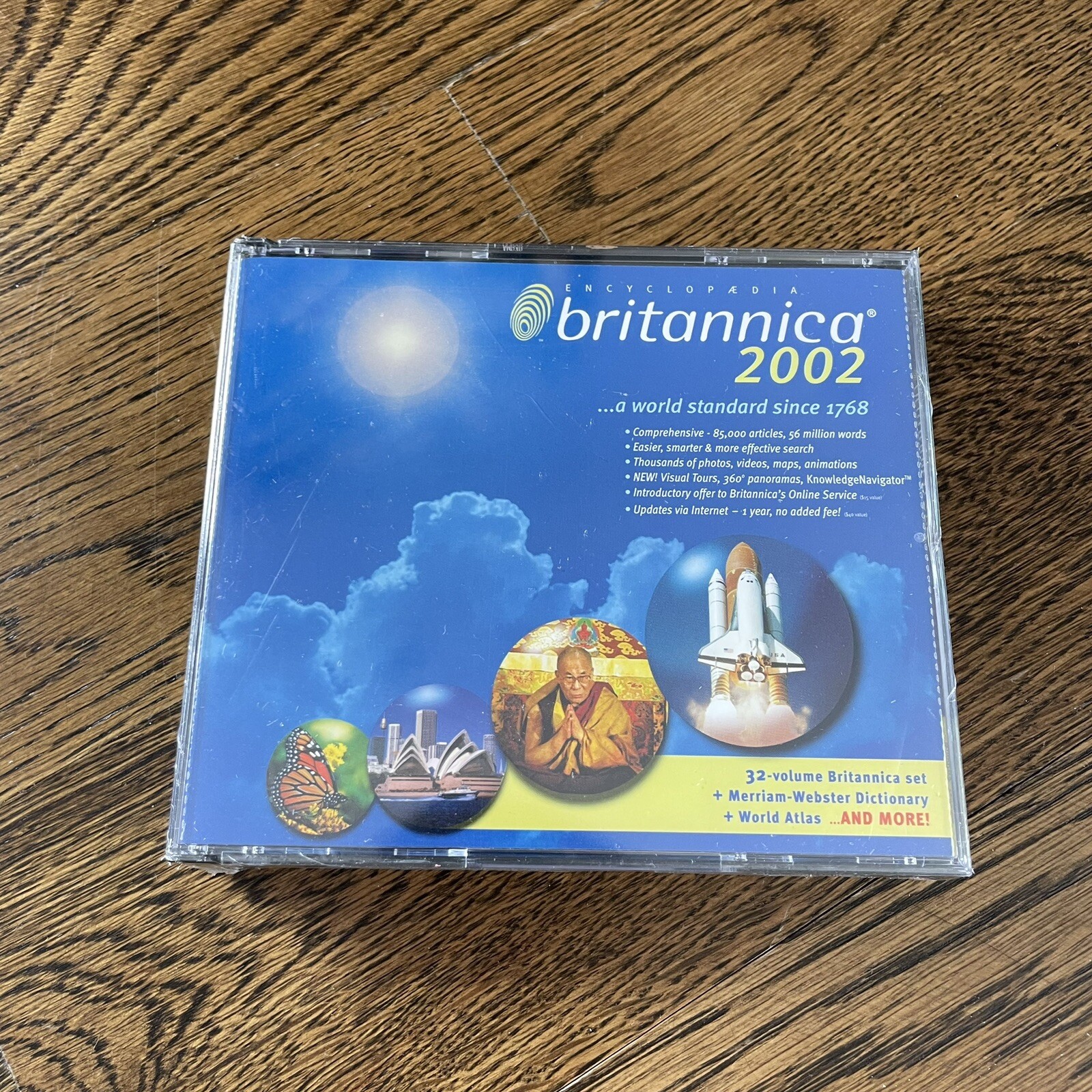 Encyclopedia Britannica 2002 Deluxe Edition CD Windows Version Brand New Sealed