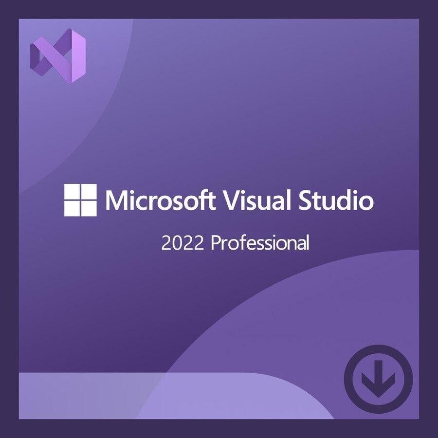 Visual Studio 2022 Professional Edition Physical DVD Full License Fast Shipping