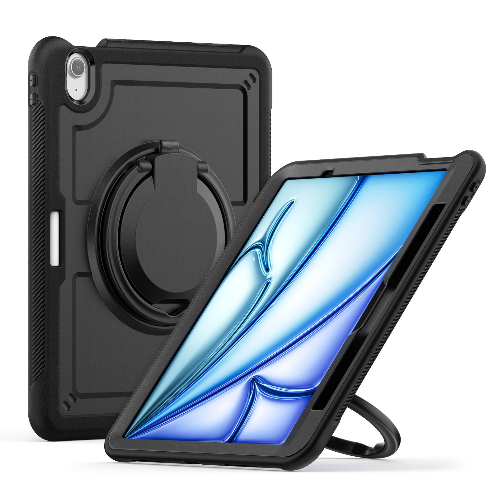 Rotating Case for iPad (A16)11th Generation 11 inch 2025 Heavy Duty Rugged Cover