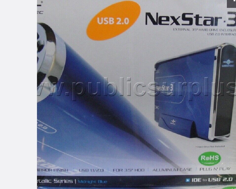 New - Vantec NexStar3 Hard Drive Enclosure - 3.5