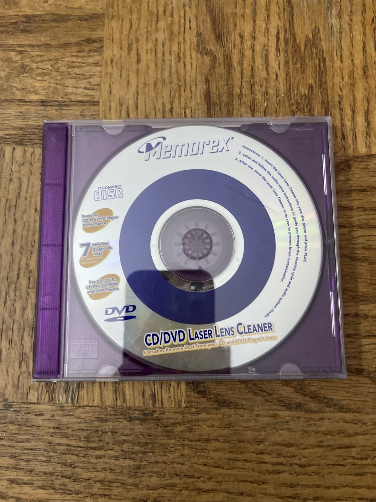 Memorex Laser Lens Cleaner PC Software