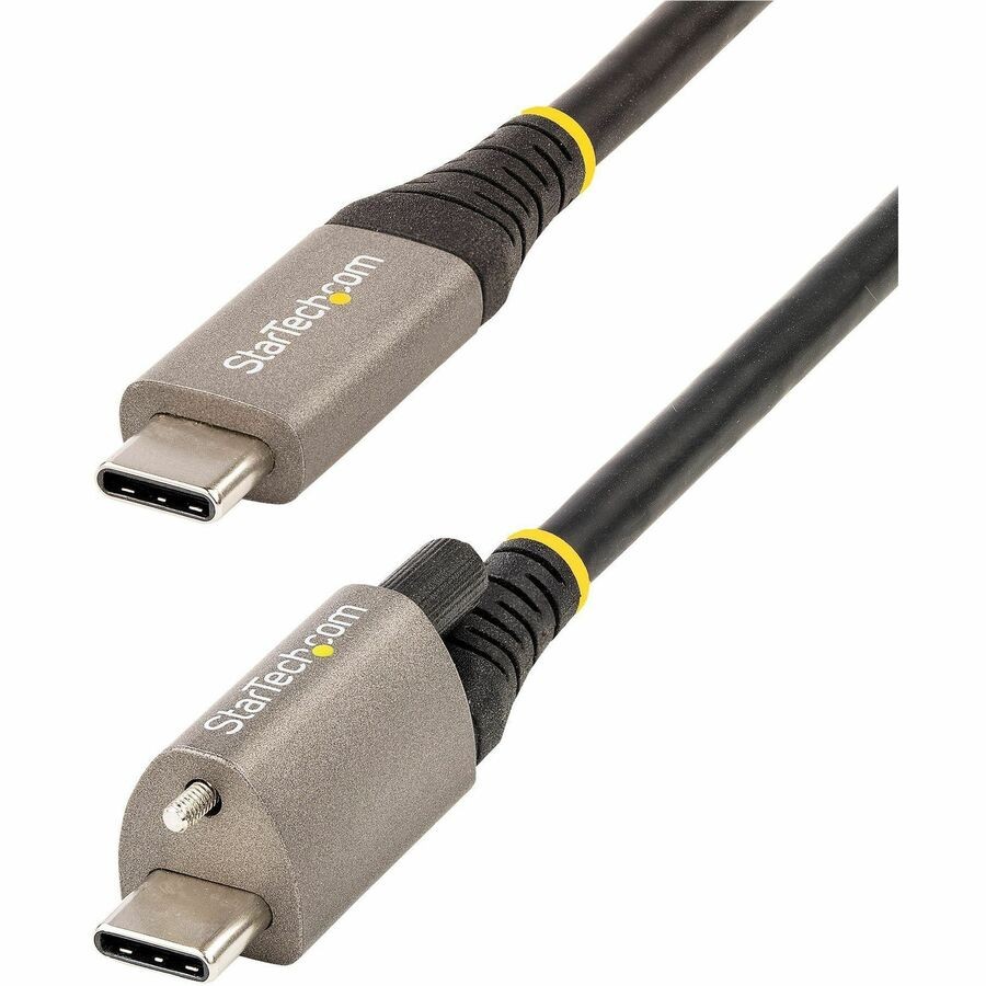 StarTech 20in Top Single Screw Locking USB-C 3.1/3.2 Gen 2 Cable USB31CCTLKV50CM