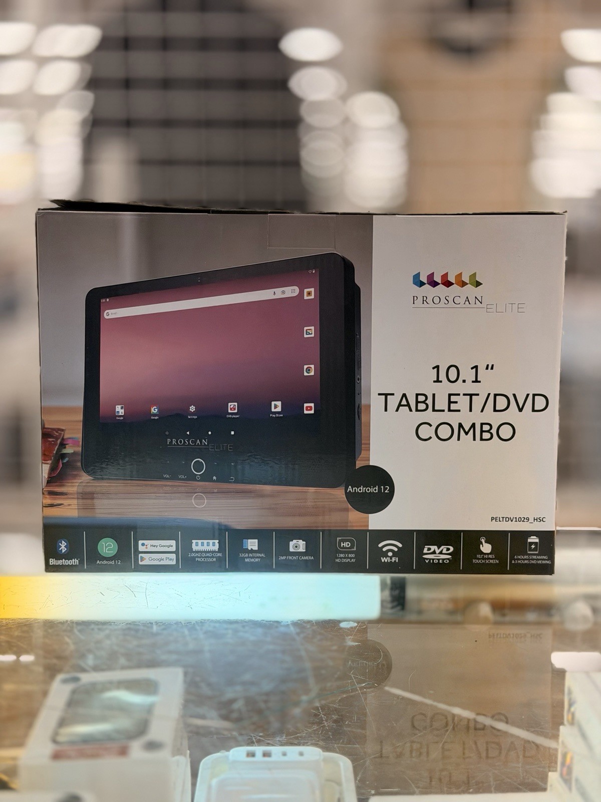 Brand New Proscan Elite 10.1” Android 12 Tablet DVD Combo WiFi Bluetooth