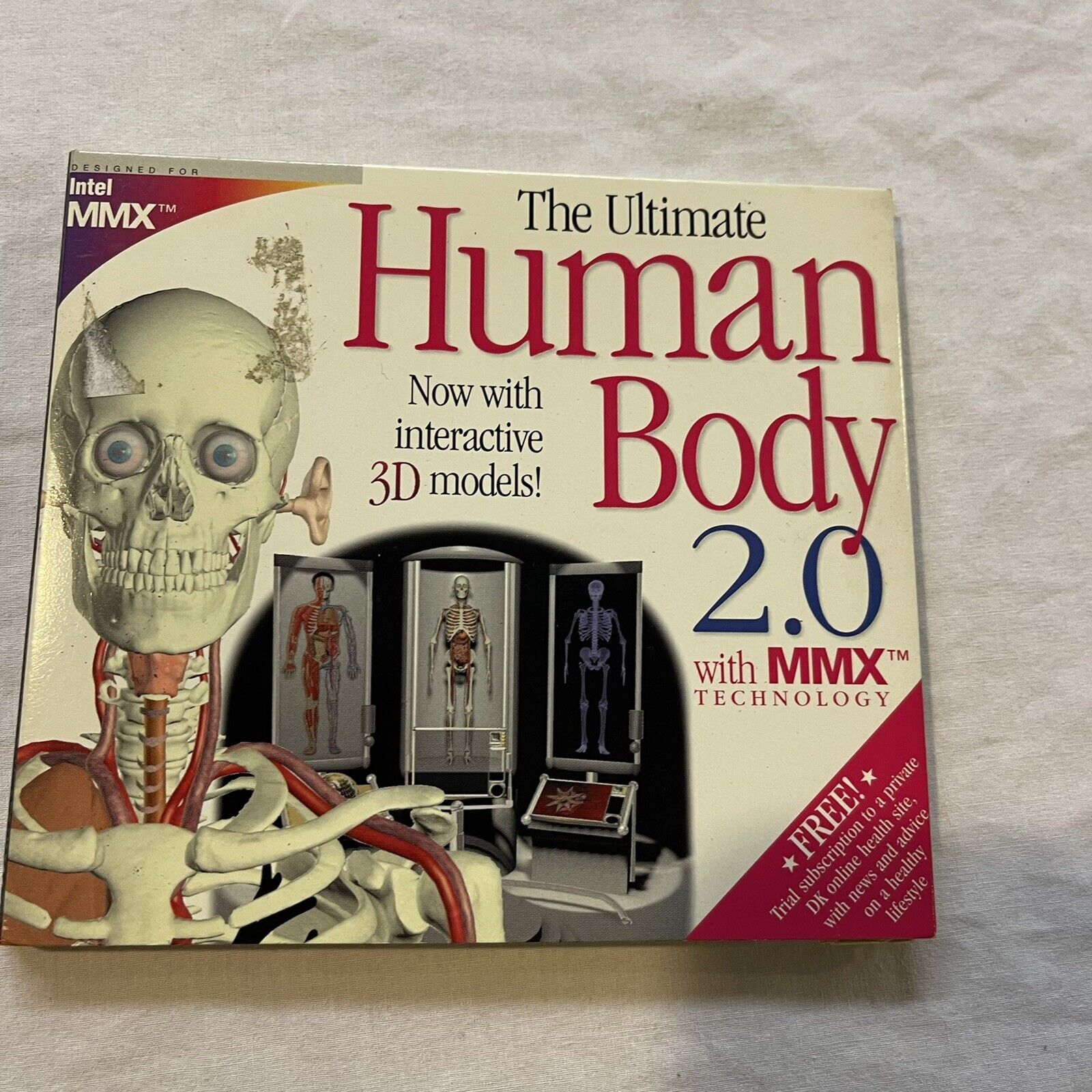 The Ultimate Human Body 2.0 by DK Multimedia for Windows CD-ROM