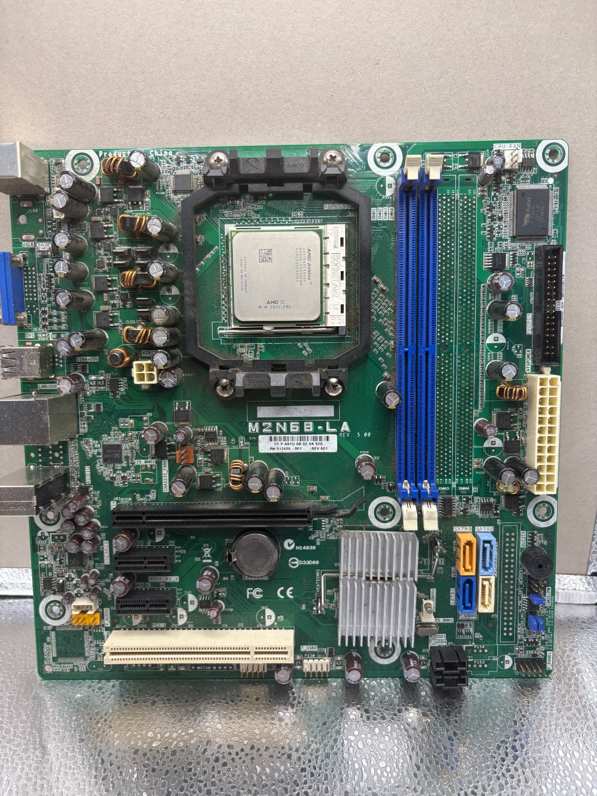 HP M2N68-LA N68 Motherboard AM3 DDR3